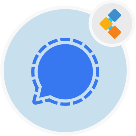 Aplikasi pesan open-source, yang dirancang untuk tidak pernah mengumpulkan atau menyimpan informasi sensitif apa pun oleh pihak ketiga lainnya, seperti WhatsApp